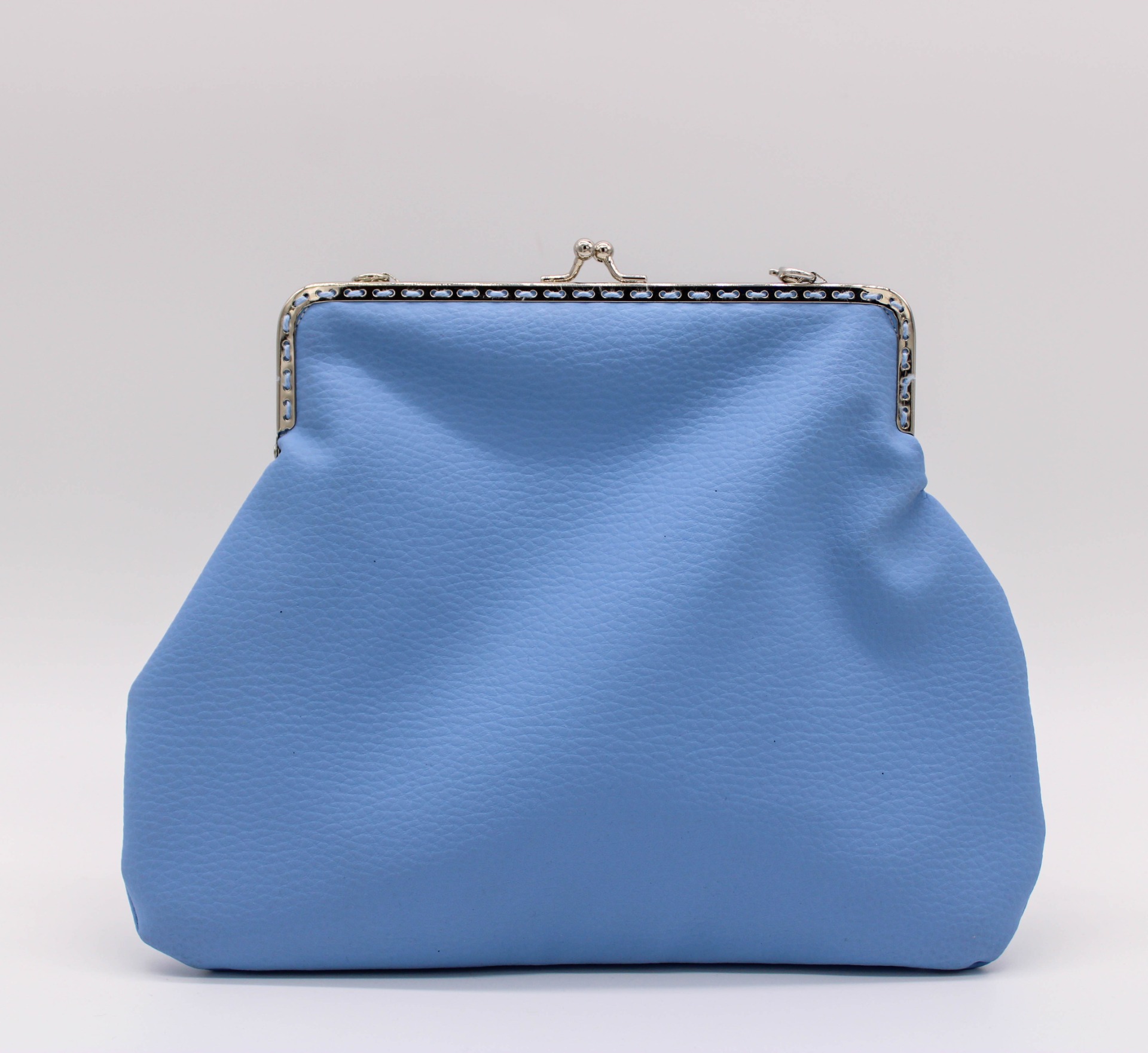 Pochette Ecopelle Azzurra